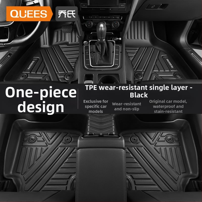 Μαξιλαράκια δαπέδου αυτοκινήτου από TPE, εκτύπωση λογότυπου, μάρκα Joe's, για ειδικό αυτοκίνητο, χωρίς παραμετροποίηση