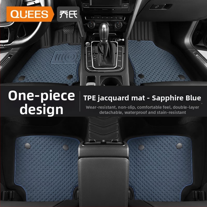 Μαξιλαράκια δαπέδου αυτοκινήτου από TPE, εκτύπωση λογότυπου, μάρκα Joe's, για ειδικό αυτοκίνητο, χωρίς παραμετροποίηση