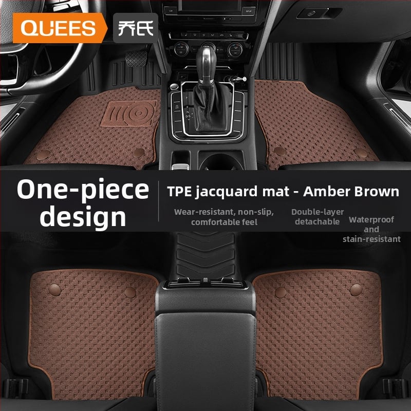 Μαξιλαράκια δαπέδου αυτοκινήτου από TPE, εκτύπωση λογότυπου, μάρκα Joe's, για ειδικό αυτοκίνητο, χωρίς παραμετροποίηση