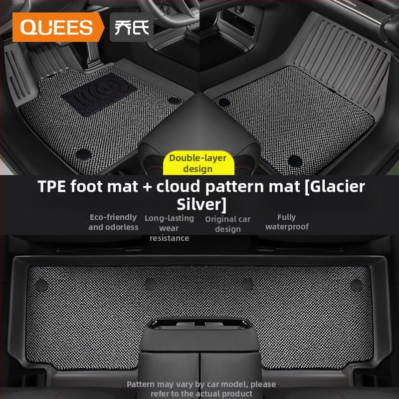 Μαξιλαράκια δαπέδου αυτοκινήτου από TPE, εκτύπωση λογότυπου, μάρκα Joe's, για ειδικό αυτοκίνητο, χωρίς παραμετροποίηση