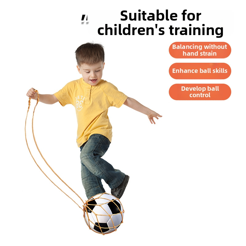 Futbalová sieťová taška na juggling – Tréningový pomocník, pojme 1 loptu, polypropylén, možnosť prispôsobenia, vnútorné/vonkajšie použitie