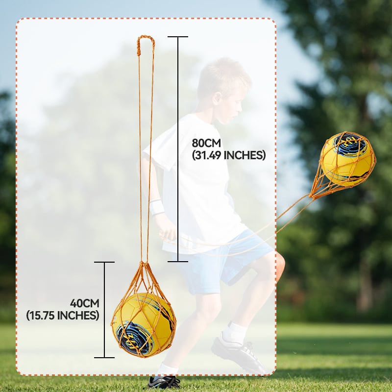 Futballjátékhoz hálós táska – Edzéssegéd, 1 labdát tart, polipropilén, testreszabás elérhető, beltéri/kültéri használatra