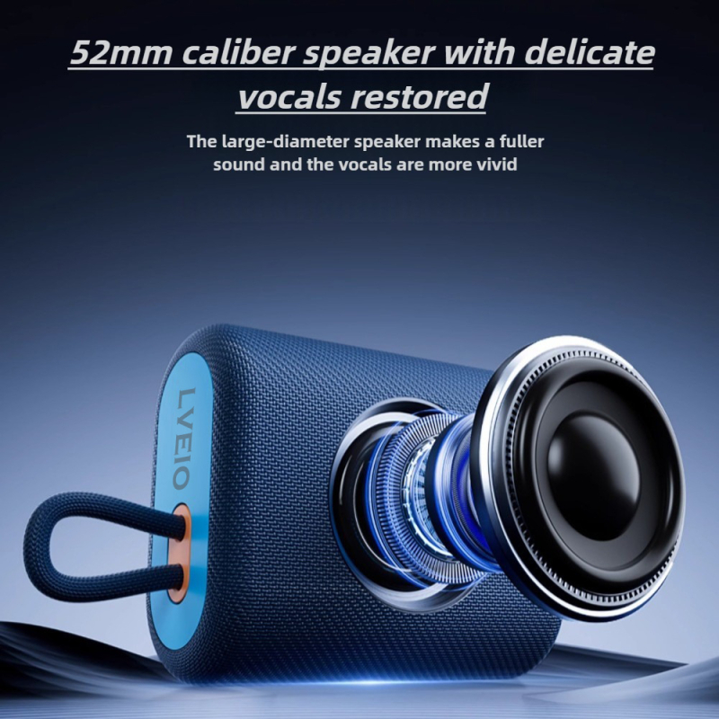 G100 Bluetooth zvučnik s jakim basom, utor za microSD karticu, ugrađena baterija 1000–1200 mAh, 5W, Bluetooth 5.0