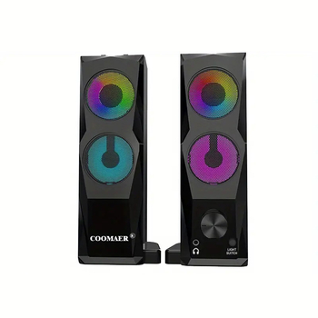USB napajani računalni gaming zvučnik, 2-kanalni, 6W, 40Hz-20kHz, USB sučelje