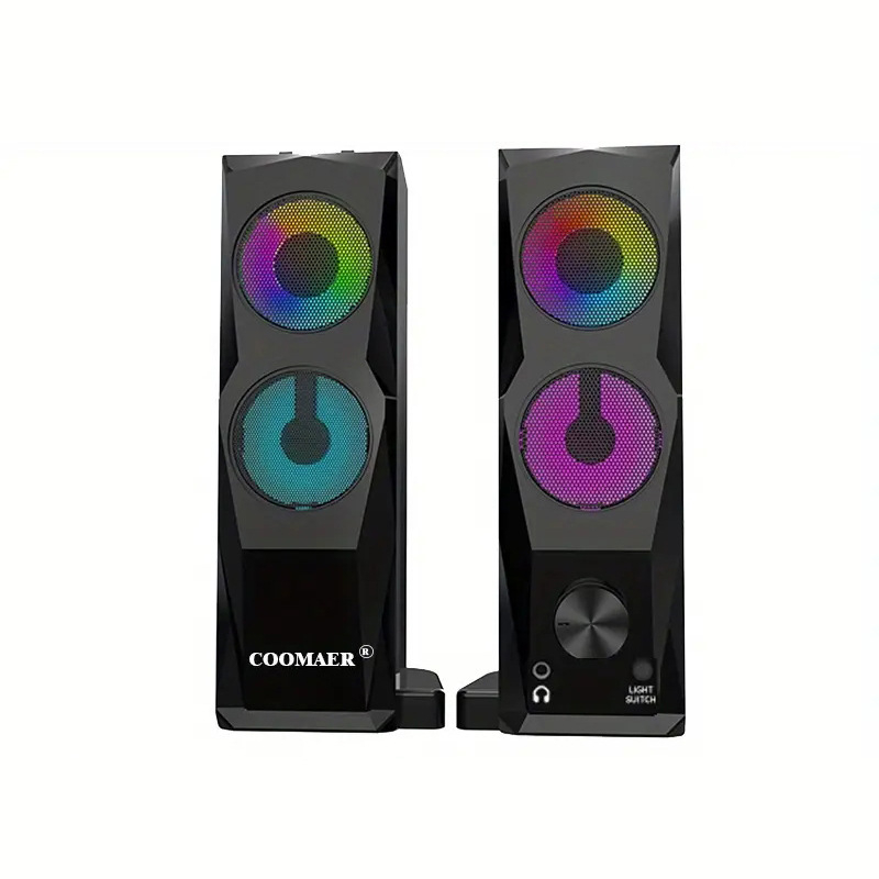USB napajani računalni gaming zvučnik, 2-kanalni, 6W, 40Hz-20kHz, USB sučelje