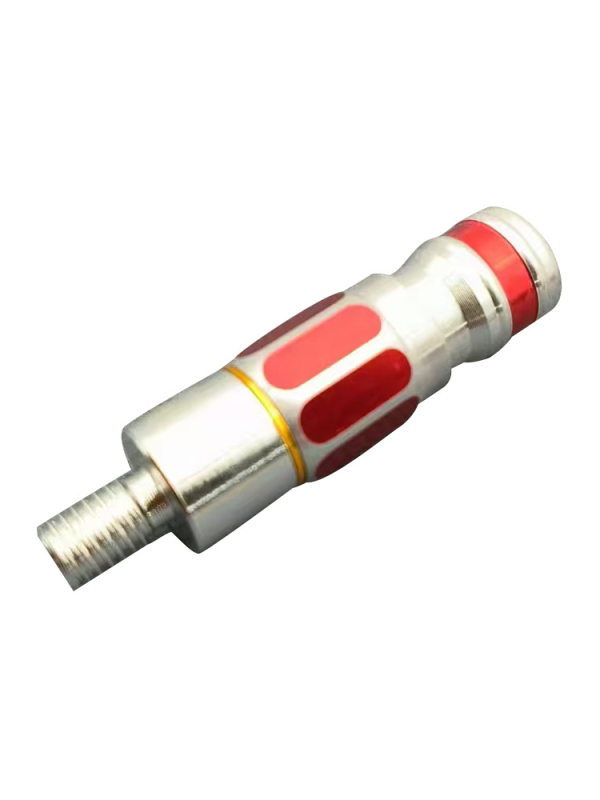 Адаптер за пръчка за риболовна мрежа, с антизавъртане глава, метална конструкция