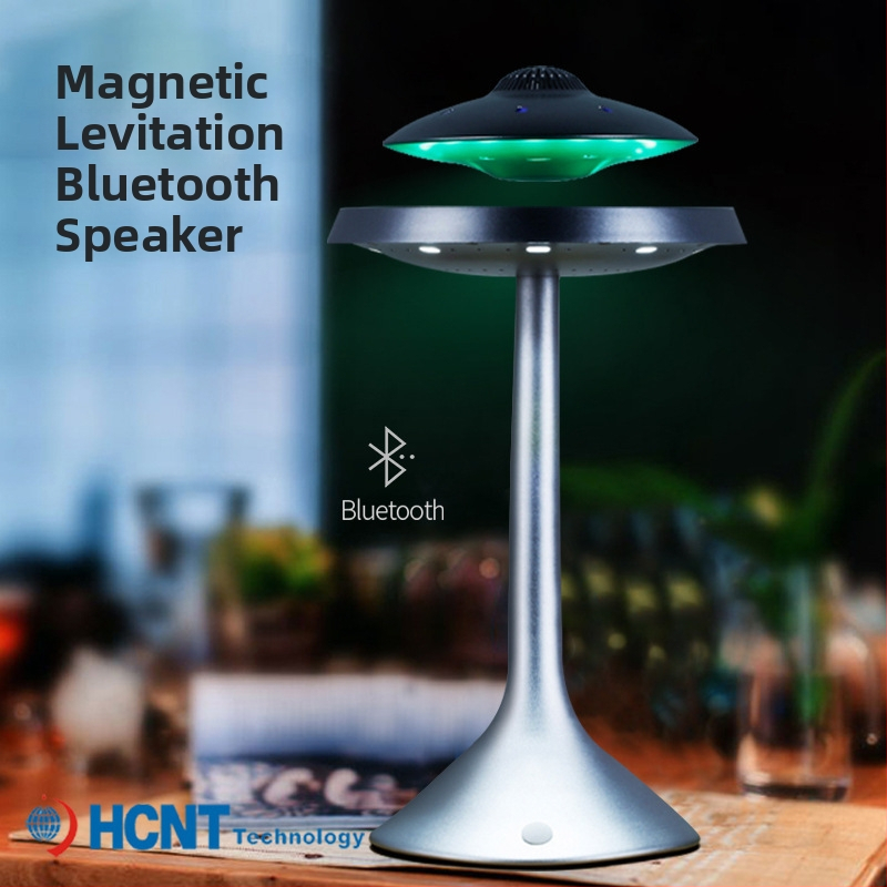 HCNT magneticky levitujúci UFO reproduktor s Bluetooth — 3D priestorový zvuk, inteligentný bezdrôtový reproduktor, Frekvencia 2.0