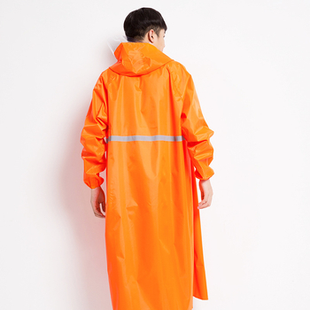 Guili едночастен дъждобран, дебел Oxford плат, PVC водоустойчив слой, подходящ за мотоциклет/електрически пончо, печат на лого