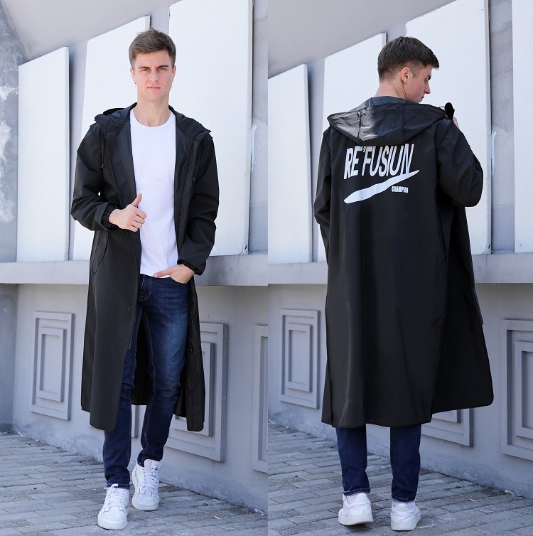 Pončo kišno za planinarenje, EVA materijal, vodootporno, za odraslu osobu, moderan stil