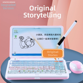 Troje-u jednom obrazovno-računalo za rano obrazovanje: Pinyin, matematika, engleski; Bluetooth, daljinsko upravljanje, LCD zaslon, Wi‑Fi, memorija do 1 GB
