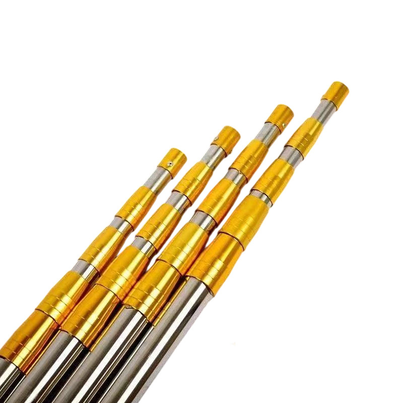 Телескопична пръчка; удебелена конструкция; неръждаема стомана; регулируема; многофункционална