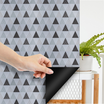 PVC 3D elektrostatni duhoviti stakleni films za prozor – bez ljepila, UV otporan, privatnost, dnevni boravak, spavaća soba, kupaonica