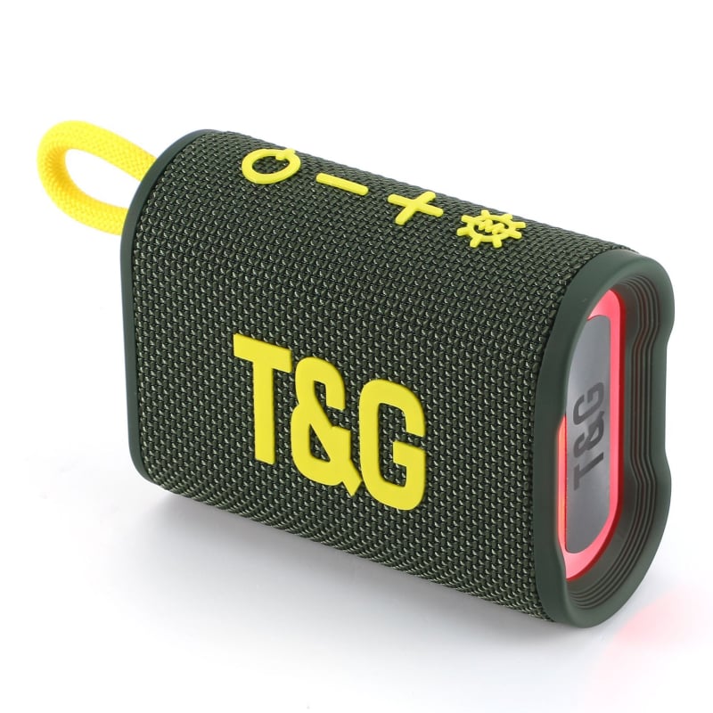 Prijenosni Bluetooth zvučnik Tg396 s utorom za karticu, karaoke, 5W, Bluetooth 5.3, ugrađena baterija 1000–1200mAh