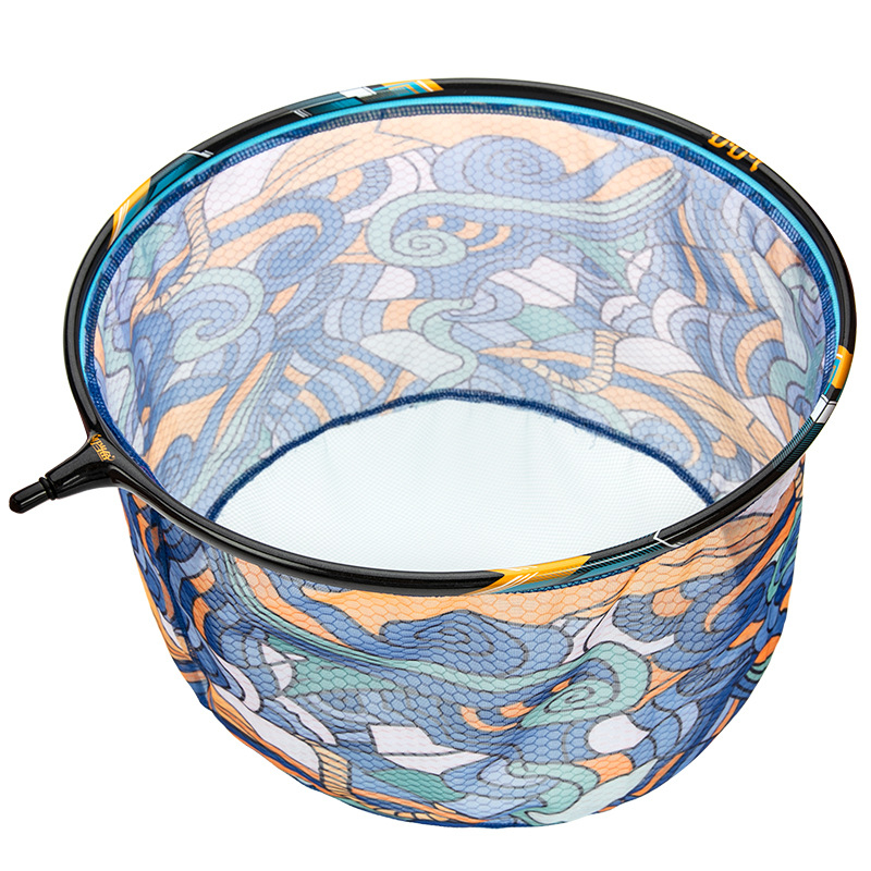 Углеродна мрежова глава за състезателен риболов - ултралека, нано антицарапане, бързо изсъхване, твърд дизайн