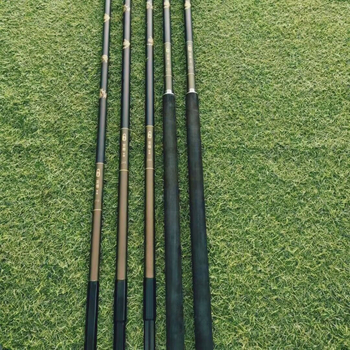 Карбонова телескопична рамка за риболовна мрежа с пениста дръжка