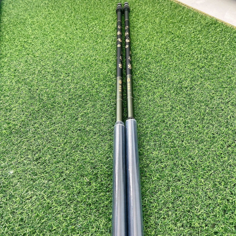 Карбонова телескопична рамка за риболовна мрежа с пениста дръжка