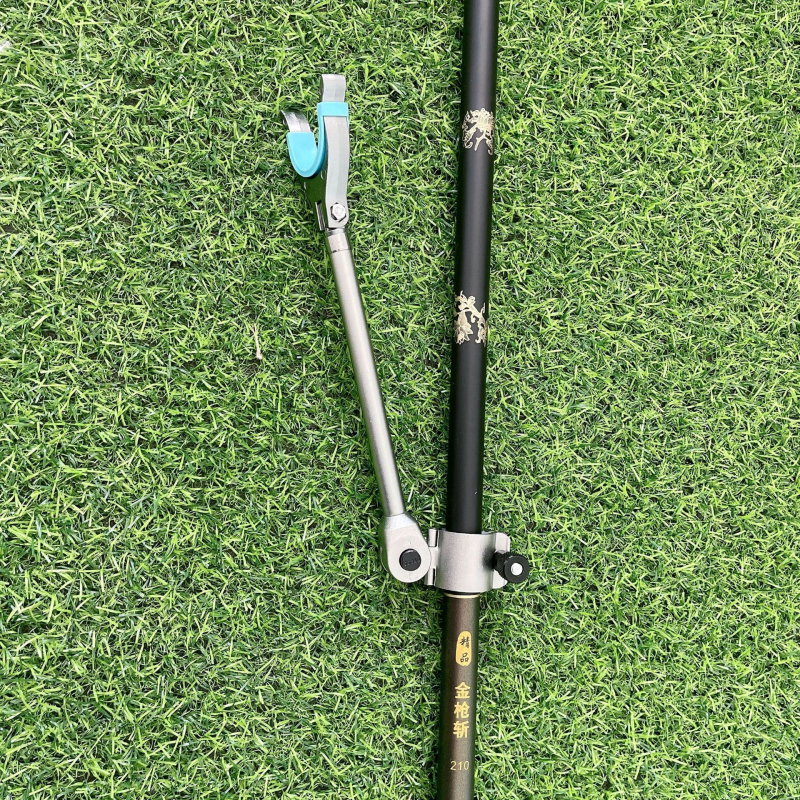 Карбонова телескопична рамка за риболовна мрежа с пениста дръжка