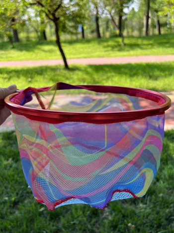 Dječja mreža za ulov insekata, teleskopska, od nehrđajućeg čelika i karbonsko-aluminijske legure, fina mreža, dubina 15 cm