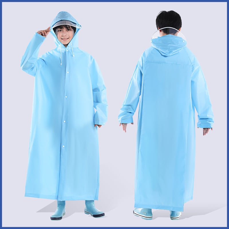 Παιδικό αδιάβροχο poncho, ολόσωμο σχέδιο, EVA ύφασμα, καρτούν στυλ, βάρος 0,3 kg