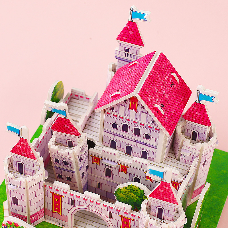 Xiao Meng 3D puzzle DIY za djecu | Plastika | Uzrast 7–14 godina | Unisex