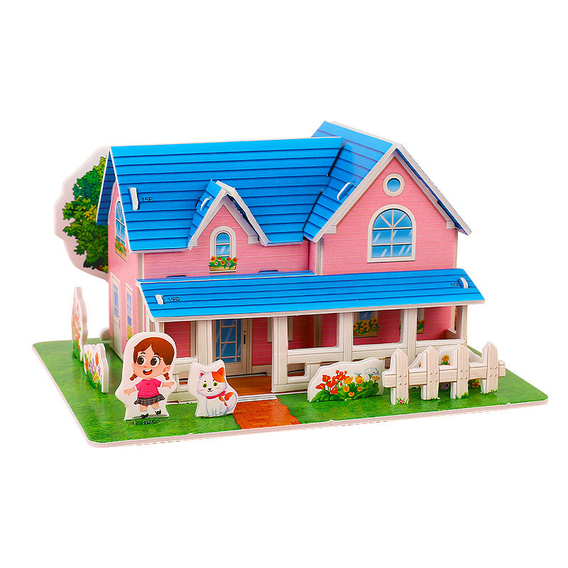 Xiao Meng 3D puzzle DIY za djecu | Plastika | Uzrast 7–14 godina | Unisex