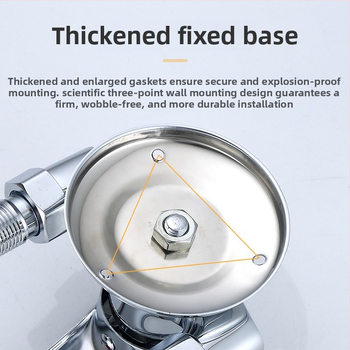 Sárgaréz falra szerelt konyhai csaptelep kerámiás patronnal, forró és hideg víz, egytengelyes kialakítás