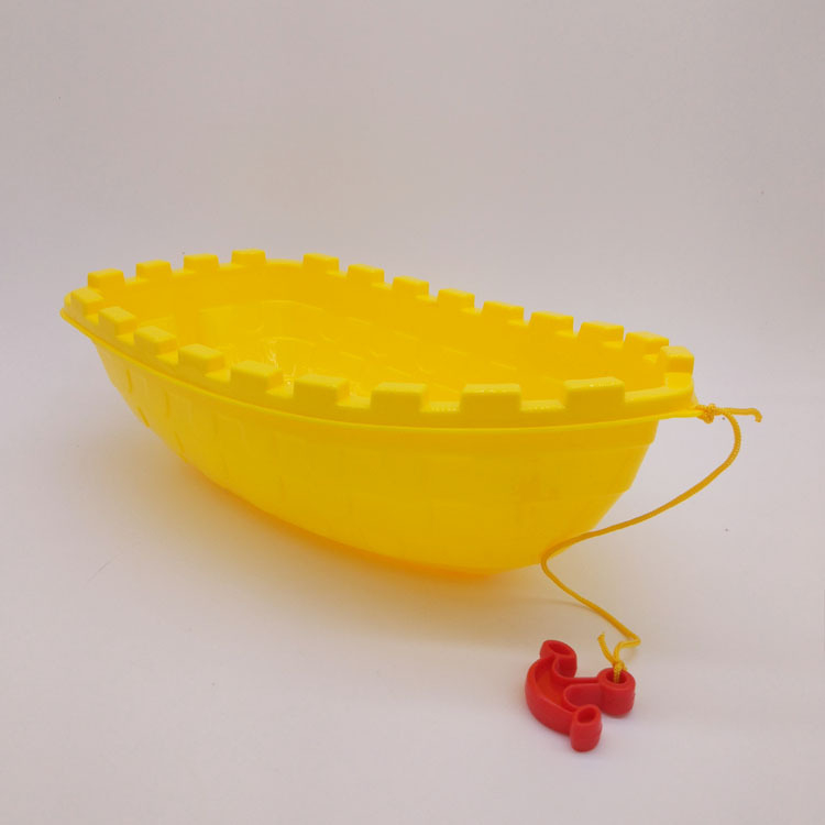 Lopată de nisip PP Rebain — Echipamente de plajă pentru copii (4–6 ani), ambalare în lot într-o pungă plasă