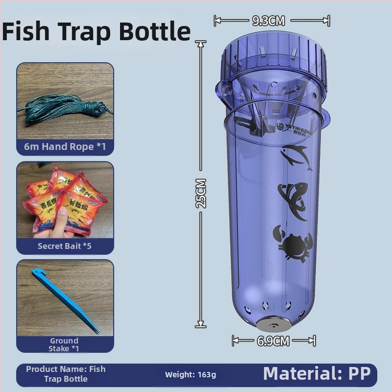 Sticlă de pescuit pentru camping — Camper, plastic, protecție anti-cădere, potrivită pentru pescuit în râuri și pâraie