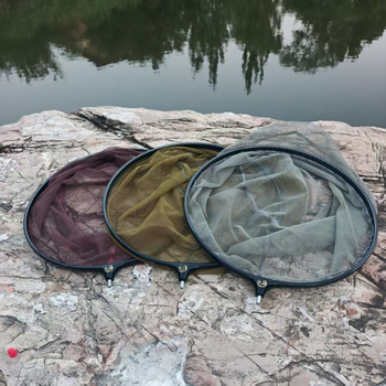 Glava mreže od aluminijskog legura za fly fishing, brzo sušenje, anti-zakačivanje, gusta mreža s džepom