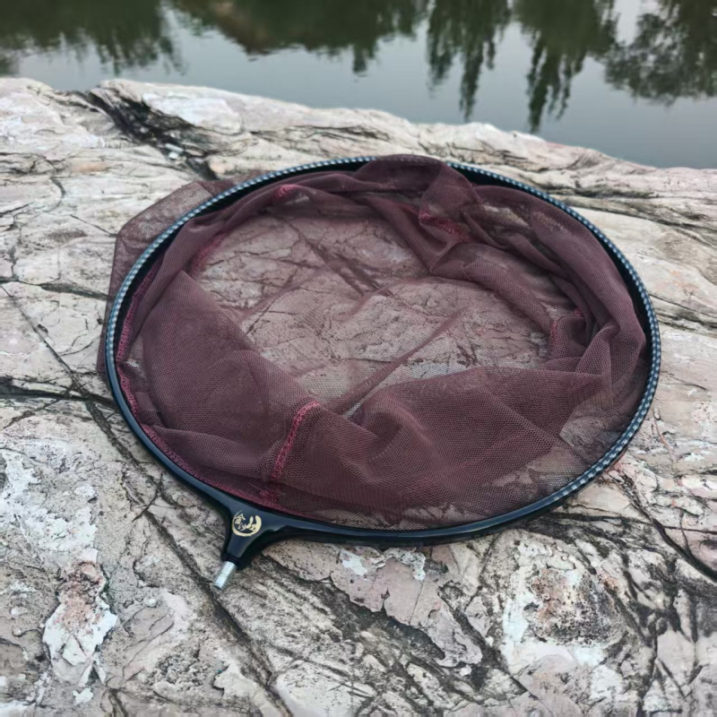 Glava mreže od aluminijskog legura za fly fishing, brzo sušenje, anti-zakačivanje, gusta mreža s džepom
