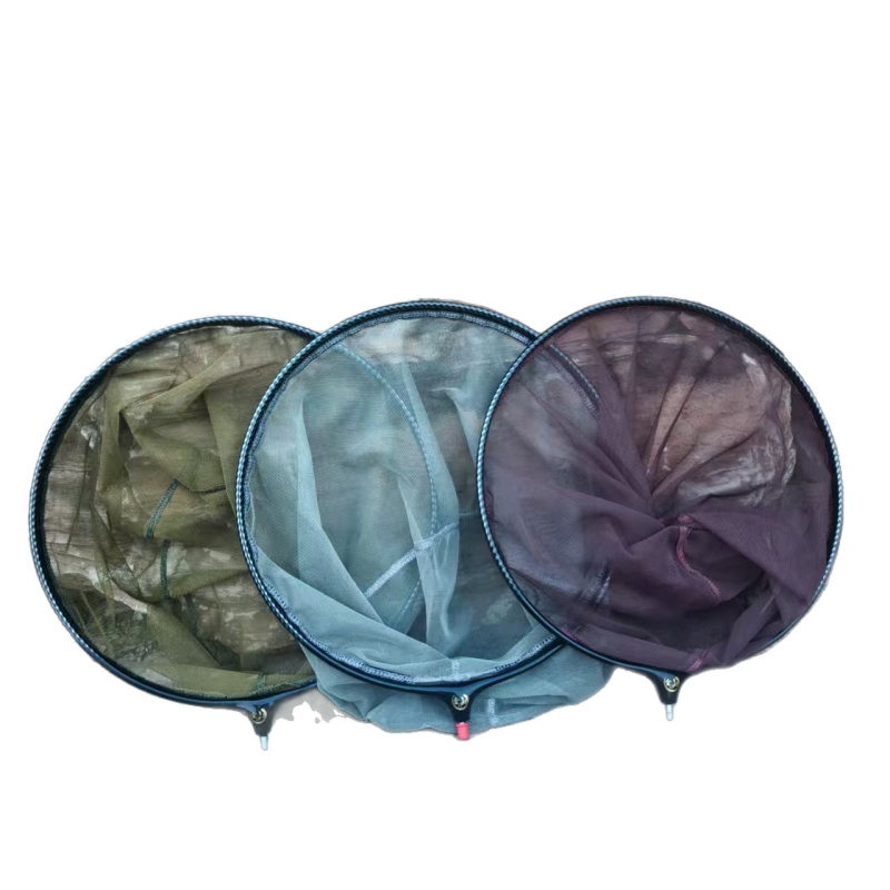 Glava mreže od aluminijskog legura za fly fishing, brzo sušenje, anti-zakačivanje, gusta mreža s džepom