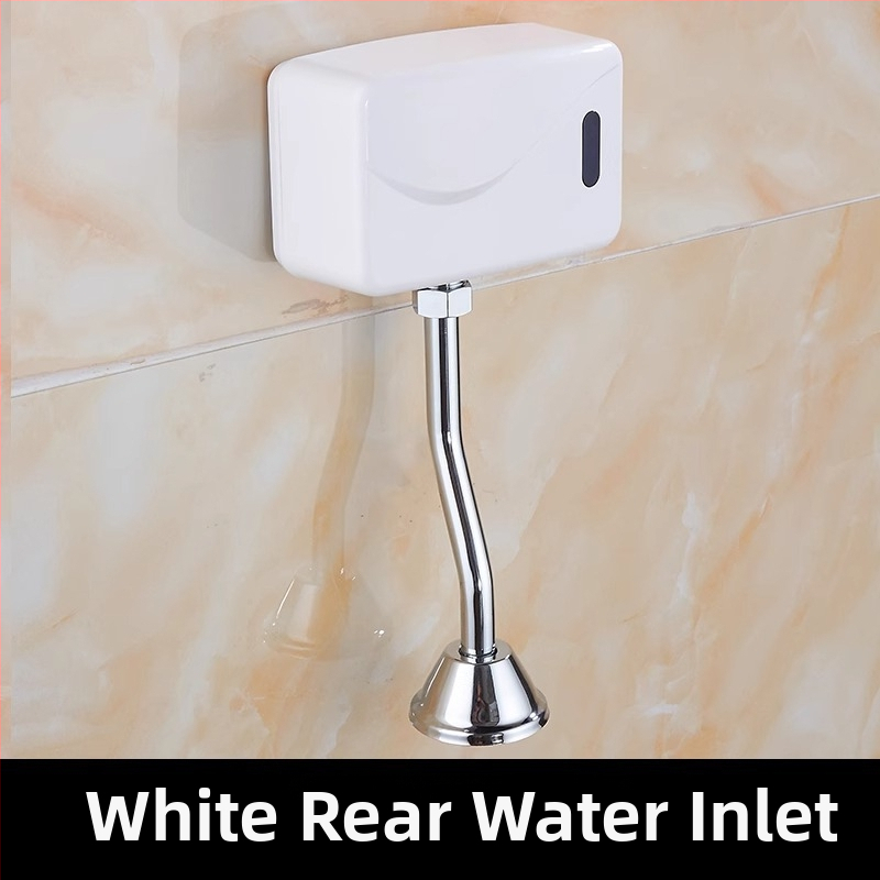 Senzor de toaletă cu robinet de spălare automat – infraroșu, din cupru, alimentare DC, model 26012501, timp de spălare 5 s