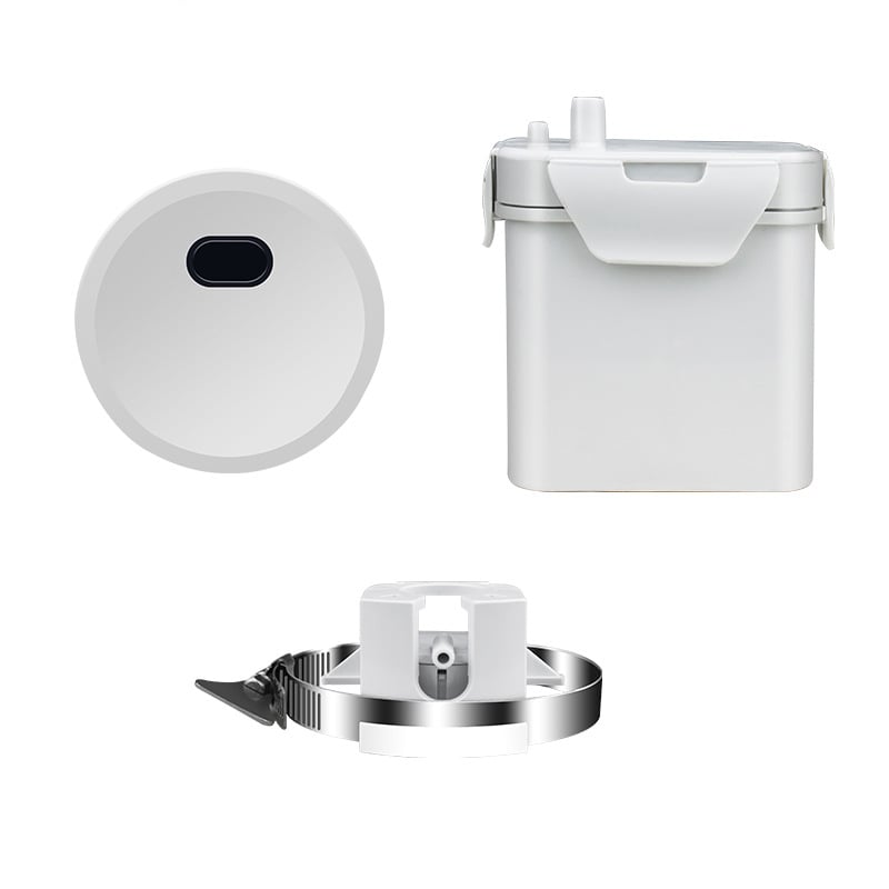 Jie Ai Intelligens WC lefolyó szelepe automata öblítéssel, infravörös érzékelő és távirányító – ABS