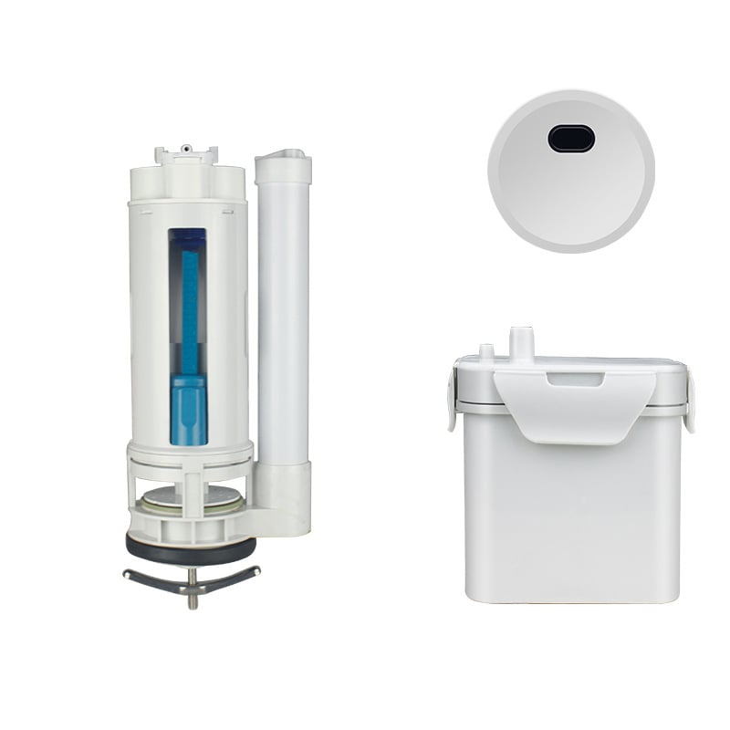 Jie Ai Intelligens WC lefolyó szelepe automata öblítéssel, infravörös érzékelő és távirányító – ABS