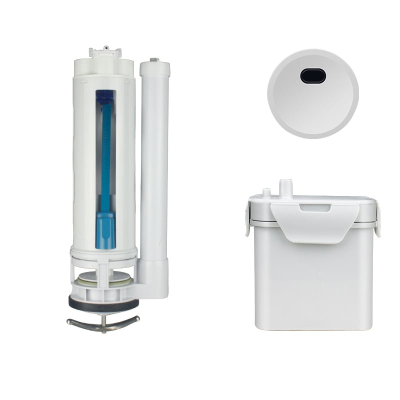 Jie Ai Intelligens WC lefolyó szelepe automata öblítéssel, infravörös érzékelő és távirányító – ABS