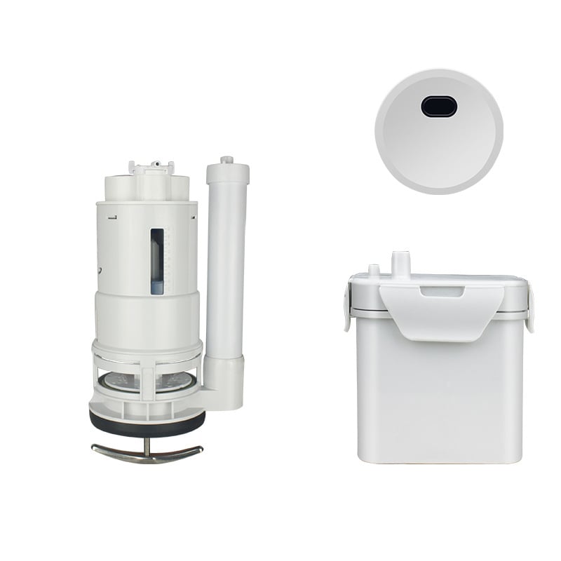 Jie Ai Intelligens WC lefolyó szelepe automata öblítéssel, infravörös érzékelő és távirányító – ABS