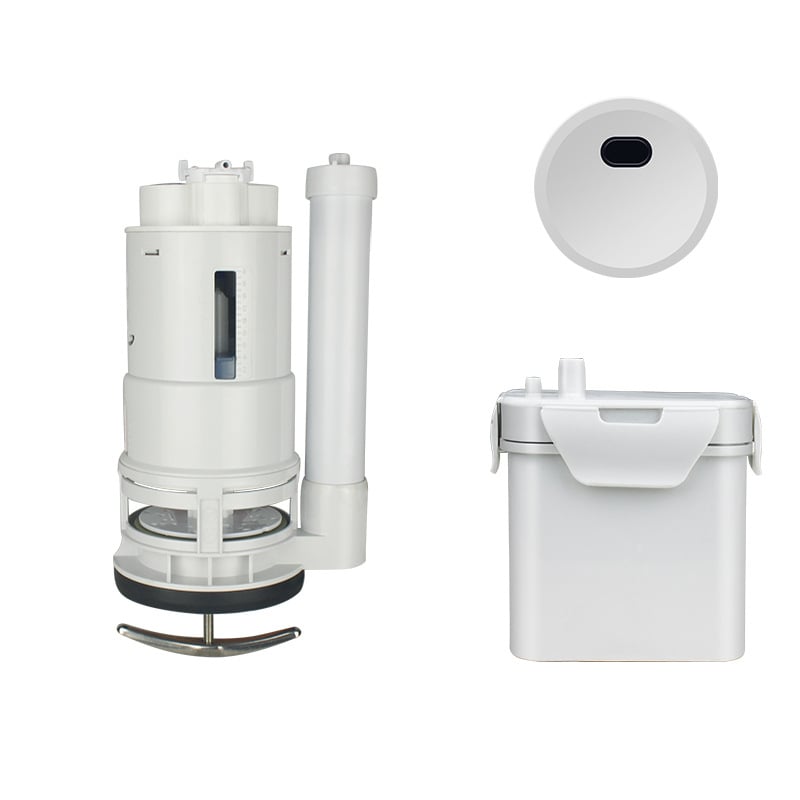 Jie Ai Intelligens WC lefolyó szelepe automata öblítéssel, infravörös érzékelő és távirányító – ABS