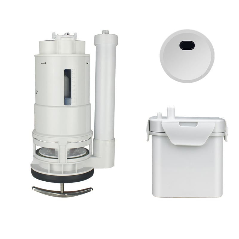 Jie Ai Intelligens WC lefolyó szelepe automata öblítéssel, infravörös érzékelő és távirányító – ABS