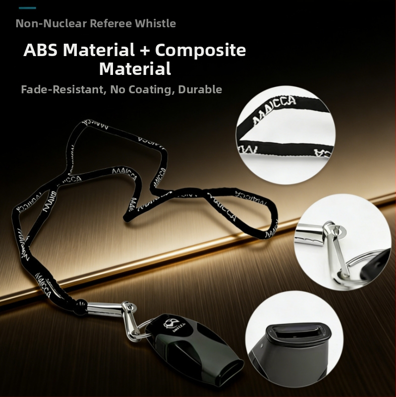 MAICCA píšťalka sudcovská, ABS+ kompozitný materiál, model MK-3100, balenie 200 kusov, tlač loga na požiadanie