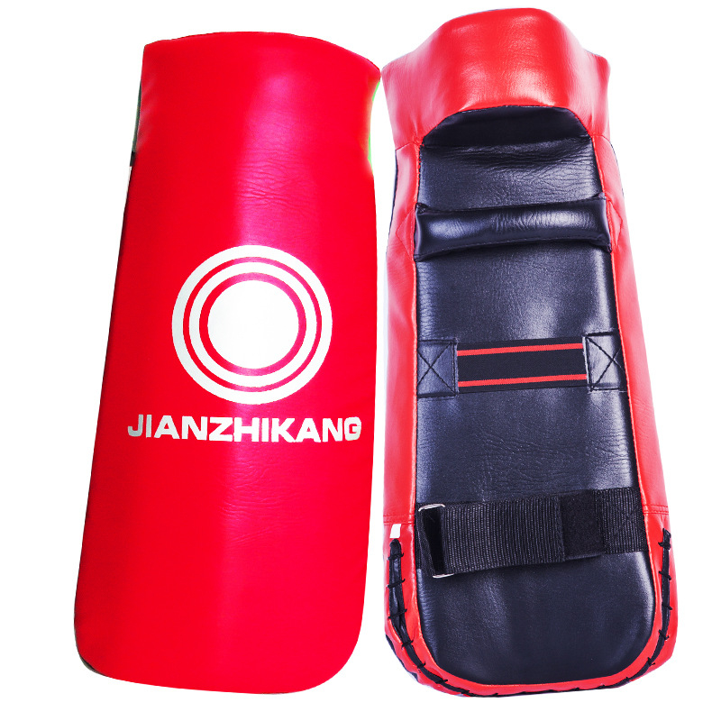 Dvostruka leteća meta za trening Taekwondo, Sanda i boksa – PU, uspravni stil, 0,2 kg, model 48×27×10 cm