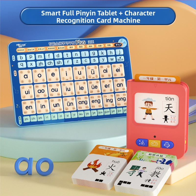 Pinyin Olvasó toll – a korai tanuláshoz, 4–6 éveseknek, USB töltés, műanyag test, hangfunkció