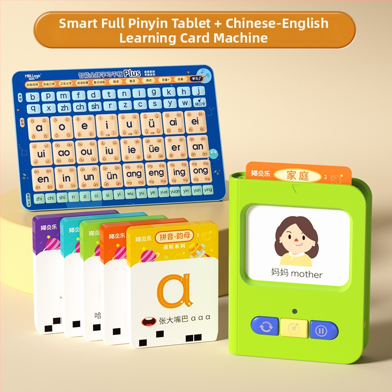 Pinyin Olvasó toll – a korai tanuláshoz, 4–6 éveseknek, USB töltés, műanyag test, hangfunkció