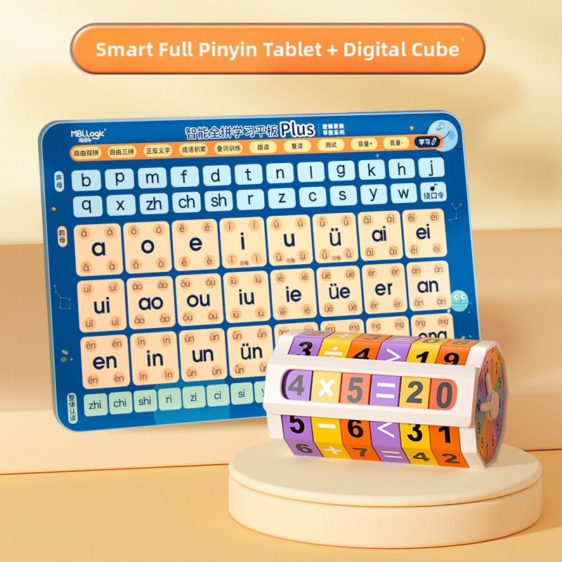 Pinyin Olvasó toll – a korai tanuláshoz, 4–6 éveseknek, USB töltés, műanyag test, hangfunkció