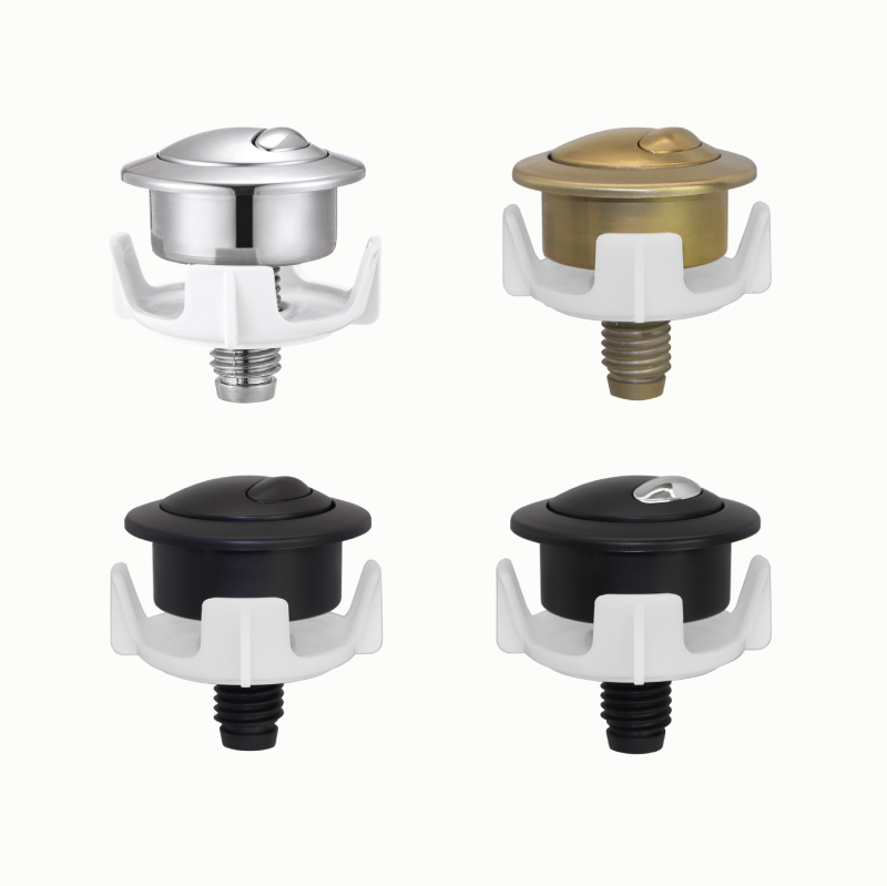 Optima 50 WC öblítő gomb kábelvezérlésű, francia stílusú, kettős gombos szeleppel, ABS