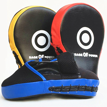 Harcművészetek edzéséhez kézi célzó – PU anyag, 0,2 kg, modell TQB-A4, Right Saint