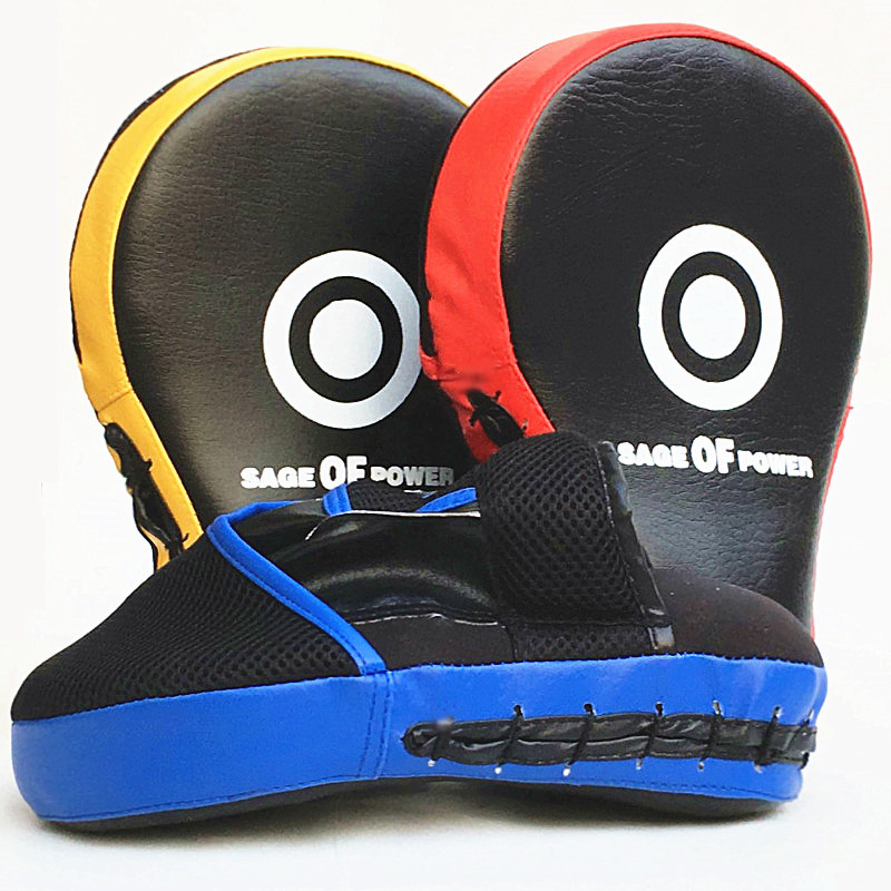 Harcművészetek edzéséhez kézi célzó – PU anyag, 0,2 kg, modell TQB-A4, Right Saint