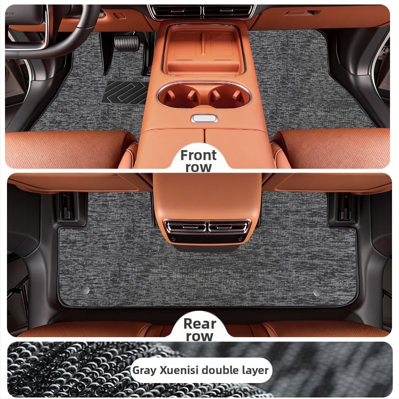 TPE πατάκια δαπέδου για Li Auto i6 2025, ειδικά για το όχημα, προσαρμοσμένη επεξεργασία, δυνατότητα εκτύπωσης λογοτύπου