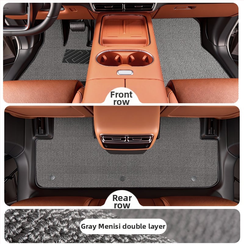 TPE πατάκια δαπέδου για Li Auto i6 2025, ειδικά για το όχημα, προσαρμοσμένη επεξεργασία, δυνατότητα εκτύπωσης λογοτύπου