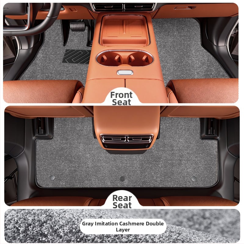 TPE πατάκια δαπέδου για Li Auto i6 2025, ειδικά για το όχημα, προσαρμοσμένη επεξεργασία, δυνατότητα εκτύπωσης λογοτύπου