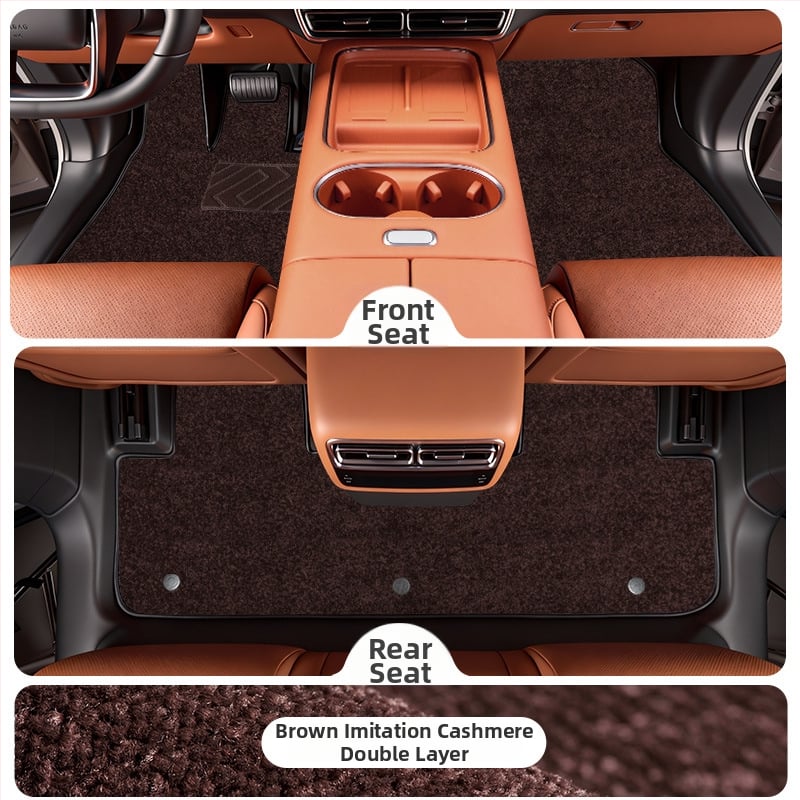 TPE πατάκια δαπέδου για Li Auto i6 2025, ειδικά για το όχημα, προσαρμοσμένη επεξεργασία, δυνατότητα εκτύπωσης λογοτύπου